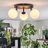 Chehalis Plafoniera, Lampada a sfera Bianco, 3-Luci