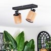 Kinnared Plafoniera, Faretto da soffitto Nero, 2-Luci