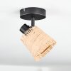 Lindberg Plafoniera, Faretto da soffitto Nero, 1-Luce