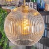 Koyoto Lampadario a sospensione, Lampada a sfera, Lampada a sospensione Oro, Nero, 5-Luci