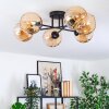 Koyoto Plafoniera, Lampada a sfera 59 cm Ambrato, 6-Luci