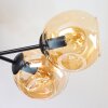 Ripoll Plafoniera, Lampada a sfera Ambrato, 6-Luci