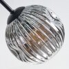 Ripoll Plafoniera, Lampada a sfera Grigio fumo, 6-Luci