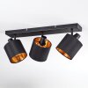Alsen Plafoniera, Faretto da soffitto Nero, 3-Luci