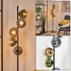 Koyoto Lampada a sfera, Lampada da terra 31 cm Blu, Oro, Verde, Chiaro, 5-Luci
