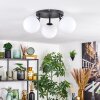 Gastor Plafoniera, Lampada a sfera Bianco, 3-Luci