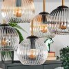 Koyoto Plafoniera, Lampada a sfera Oro, Nero, 5-Luci