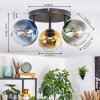 Koyoto Plafoniera, Lampada a sfera Blu, Oro, Verde, Chiaro, 3-Luci