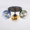 Koyoto Plafoniera, Lampada a sfera Blu, Oro, Verde, Chiaro, 3-Luci
