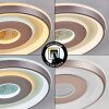 Dakon Plafoniera LED Champagne, Bianco, 1-Luce