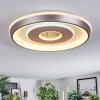 Dakon Plafoniera LED Champagne, Bianco, 1-Luce