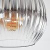 Koyoto Plafoniera, Lampada a sfera Ottone, Nero, 5-Luci