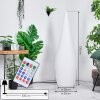 Dalon Lampada da terra per esterno, Lampada da terra LED Bianco, 1-Luce, Telecomando