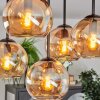 Koyoto Plafoniera, Lampada a sfera 37 cm Ambrato, 5-Luci