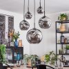 Ripoll Lampadario a sospensione, Lampada a sfera, Lampada a sospensione Grigio fumo, 5-Luci