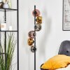 Koyoto Lampada a sfera, Lampada da terra Cromo, Oro, Chiaro, Ramato, Grigio fumo, 6-Luci