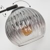 Koyoto Lampada a sfera, Lampada da terra Chiaro, Grigio fumo, 5-Luci Koyoto Lampada a sfera, Lampada da terra Chiaro, Grigio fumo, 5-Luci