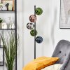 Gastor Lampada a sfera, Lampada da terra 33 cm Blu, Cromo, Verde, Ramato, Grigio fumo, 5-Luci