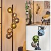 Gastor Lampada a sfera, Lampada da terra 34 cm Blu, Cromo, Verde, Grigio fumo, 6-Luci