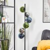 Gastor Lampada a sfera, Lampada da terra 34 cm Blu, Cromo, Verde, Grigio fumo, 6-Luci
