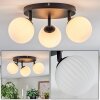 Chehalis Plafoniera, Lampada a sfera 44 cm Bianco, 3-Luci