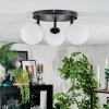 Chehalis Plafoniera, Lampada a sfera 44 cm Bianco, 3-Luci