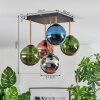 Gastor Plafoniera, Lampada a sfera Oro, Nero, 5-Luci