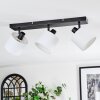 Bassagoda Plafoniera, Faretto da soffitto Nero, 3-Luci