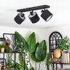 Bassagoda Plafoniera, Faretto da soffitto Nero, 3-Luci