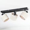 Bassagoda Plafoniera, Faretto da soffitto Nero, 3-Luci
