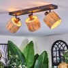 Granja Plafoniera, Faretto da soffitto Nero, 3-Luci
