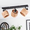 Granja Plafoniera, Faretto da soffitto Nero, 3-Luci