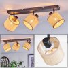 Sabadim Plafoniera, Faretto da soffitto Nero, 3-Luci