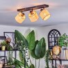 Sabadim Plafoniera, Faretto da soffitto Nero, 3-Luci