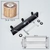 Bongal Plafoniera, Faretto da soffitto Nero, 3-Luci