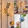 Gastor Lampada a sfera, Lampada da terra 33 cm Blu, Verde, Ramato, 5-Luci