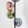 Gastor Lampada a sfera, Lampada da terra 33 cm Blu, Verde, Chiaro, Ramato, 5-Luci