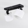 Bassagoda Plafoniera, Faretto da soffitto Nero, 2-Luci