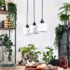 Bassagoda Lampadario a sospensione, Lampada a sospensione Écru, Nero, 3-Luci