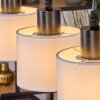 Bassagoda Lampadario a sospensione, Lampada a sospensione Écru, Nero, 3-Luci