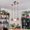 Bassagoda Lampadario a sospensione, Lampada a sospensione Écru, Nero, 3-Luci