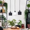 Bassagoda Lampadario a sospensione, Lampada a sospensione Écru, Nero, 3-Luci