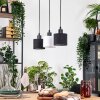 Bassagoda Lampadario a sospensione, Lampada a sospensione Écru, Nero, 3-Luci