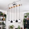 Bassagoda Lampadario a sospensione, Lampada a sospensione Écru, Nero, 5-Luci