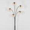 Koyoto Lampada a sfera, Lampada da terra Ambrato, Chiaro, 5-Luci