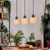 Cavaca Lampadario a sospensione, Lampada a sospensione Écru, Nero, 3-Luci