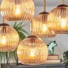 Koyoto Plafoniera, Lampada a sfera Oro, Nero, 5-Luci
