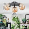 Chehalis Plafoniera, Lampada a sfera 48.5 cm Ambrato, 3-Luci