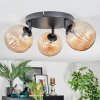 Chehalis Plafoniera, Lampada a sfera 48.5 cm Ambrato, 3-Luci