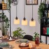 Bassagoda Lampadario a sospensione, Lampada a sospensione Écru, Nero, 3-Luci